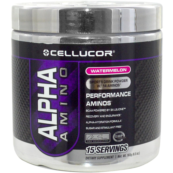 Cellucor, Alpha Amino, Sports Drink Powder, Watermelon, 183 g