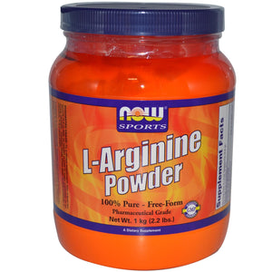 Now Foods Sports L-Arginine Powder 1 Kg - Dietary Supplement