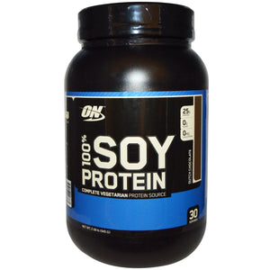 Optimum Nutrition 100% Soy Protein Chocolate 945g - Protein Supplement