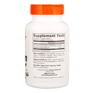 Doctor's Best Lutein with OptiLut 10mg 120 Veggie Caps