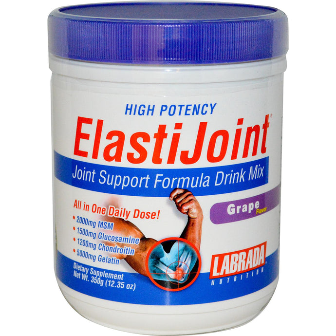 Labrada Nutrition, ElastiJoint, Joint Support Formula, Grape Flavor, 13.54 oz (384 g)