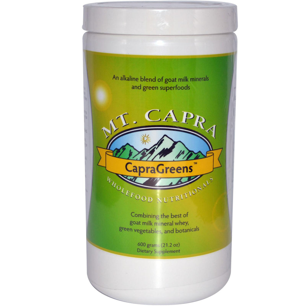 Capra, Capra Greens, WholeFood Nutritionals, 600 g