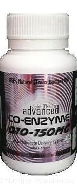 John O'Neill's, Advanced Co Enzyme Q10, 150 mg, 60 Capsules