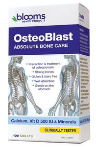 Blooms Health Products, Osteoblast, 100 Tablets