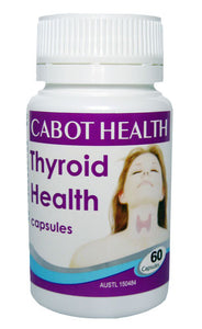 Cabot Health, Thyroid Health, 60 Capsules