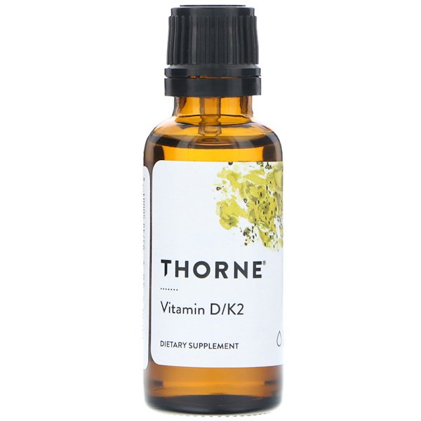 Thorne Research Vitamin D/K2 1 fl oz (30ml)