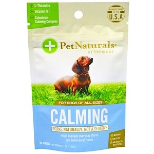 Pet Naturals of Vermont Calming For Dogs 30 Chews 1.59 oz (45g)