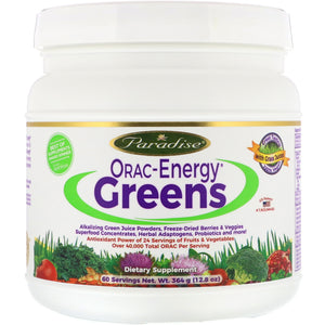 Paradise Herbs ORAC-Energy Protein & Greens 364 Grams