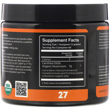 Load image into Gallery viewer, Exploding Buds Lion&#39;s Mane Certified Organic Mushroom Powder 4.2 oz (120g)