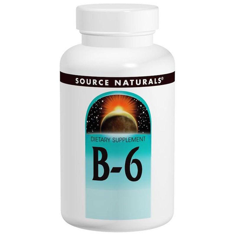 Source Naturals B-6 100mg 100 Tablets