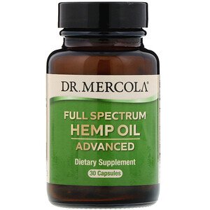 Dr. Mercola Full Spectrum Hemp Oil Advanced 30 Capsules
