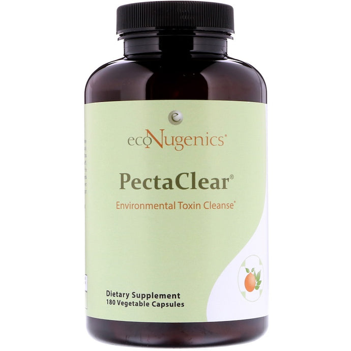 PectaClear Econugenics Environmental Toxin Cleanse 180 Vegetable Capsules