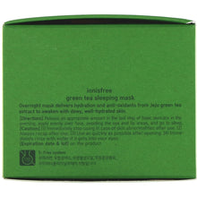 Load image into Gallery viewer, Innisfree Green Tea Sleeping Mask 80ml