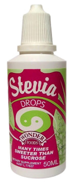 Wonder Foods, Stevia Drops, 45 ml