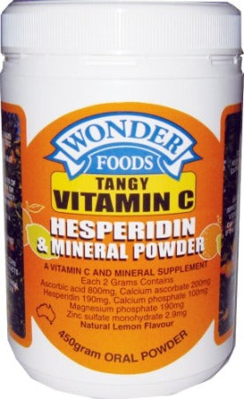 Wonder Foods Tangy Vitamin C Powder 450g - Vitamin Supplement