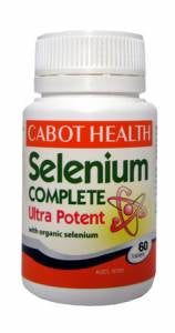 Cabot Health Selenium Complete 150 mcg Ultra Potent 60 Capsules
