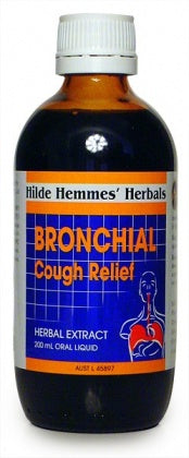 Hilde Hemmes Herbal's, Bronchial Cough Mix, Liquid Extract, 200 ml