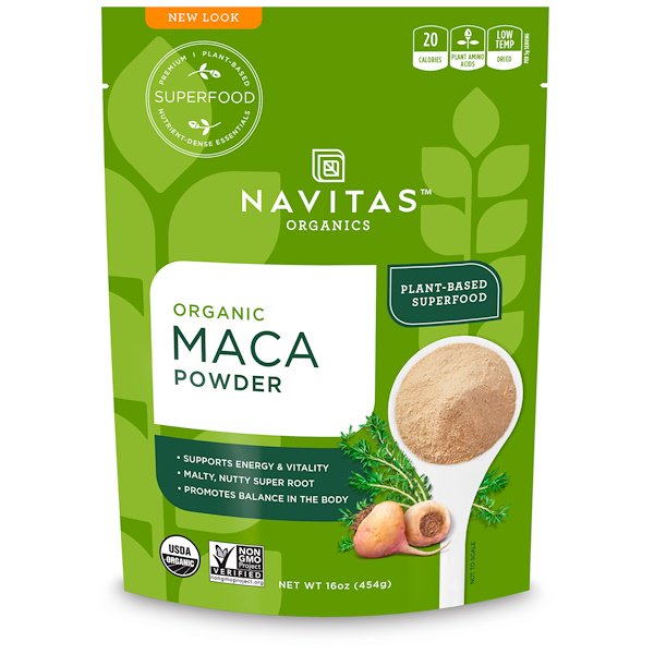 Navitas Organics Organic Maca Powder 16 oz (454g)