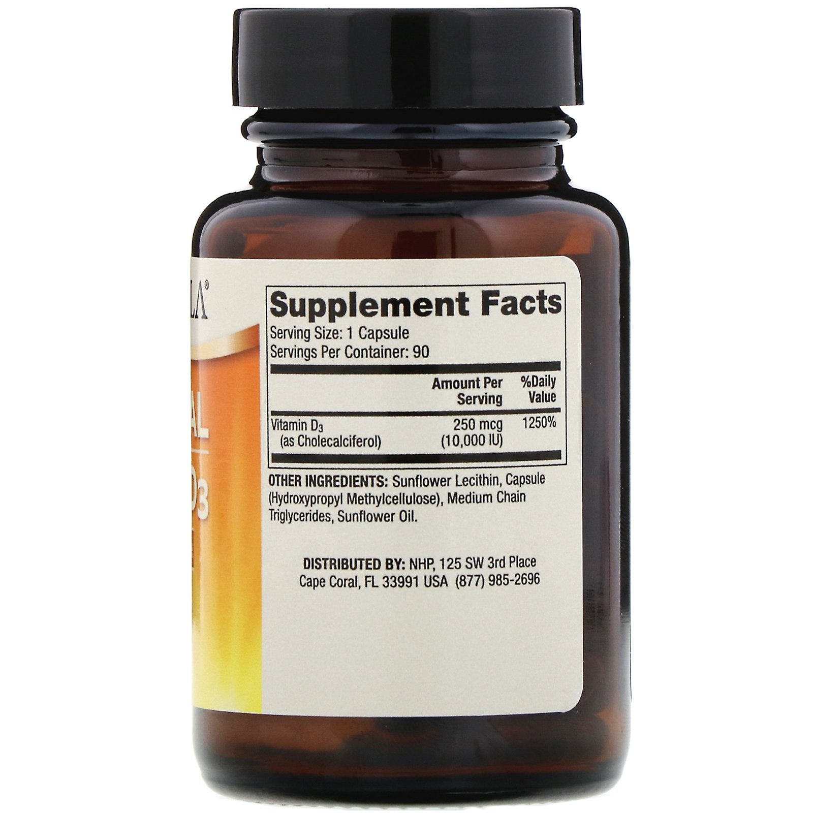 Dr. Mercola Liposomal Vitamin D3  10000 IU 90 Capsules