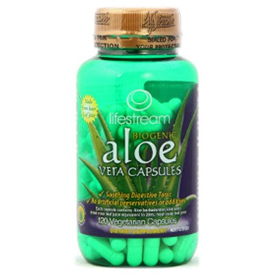 LifeStream Biogenic Aloe Vera 120 VCaps - Health Supplement