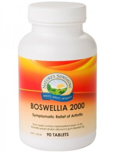 Nature's Sunshine Boswellia 2000mg 90 Tablets - Herbal Supplement