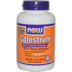 Now Foods, Colostrum, 100% Pure Powder - Dietary Supplement