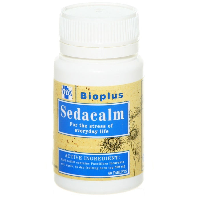 Bioplus SedaCalm 60 Tablets - Herbal Supplement