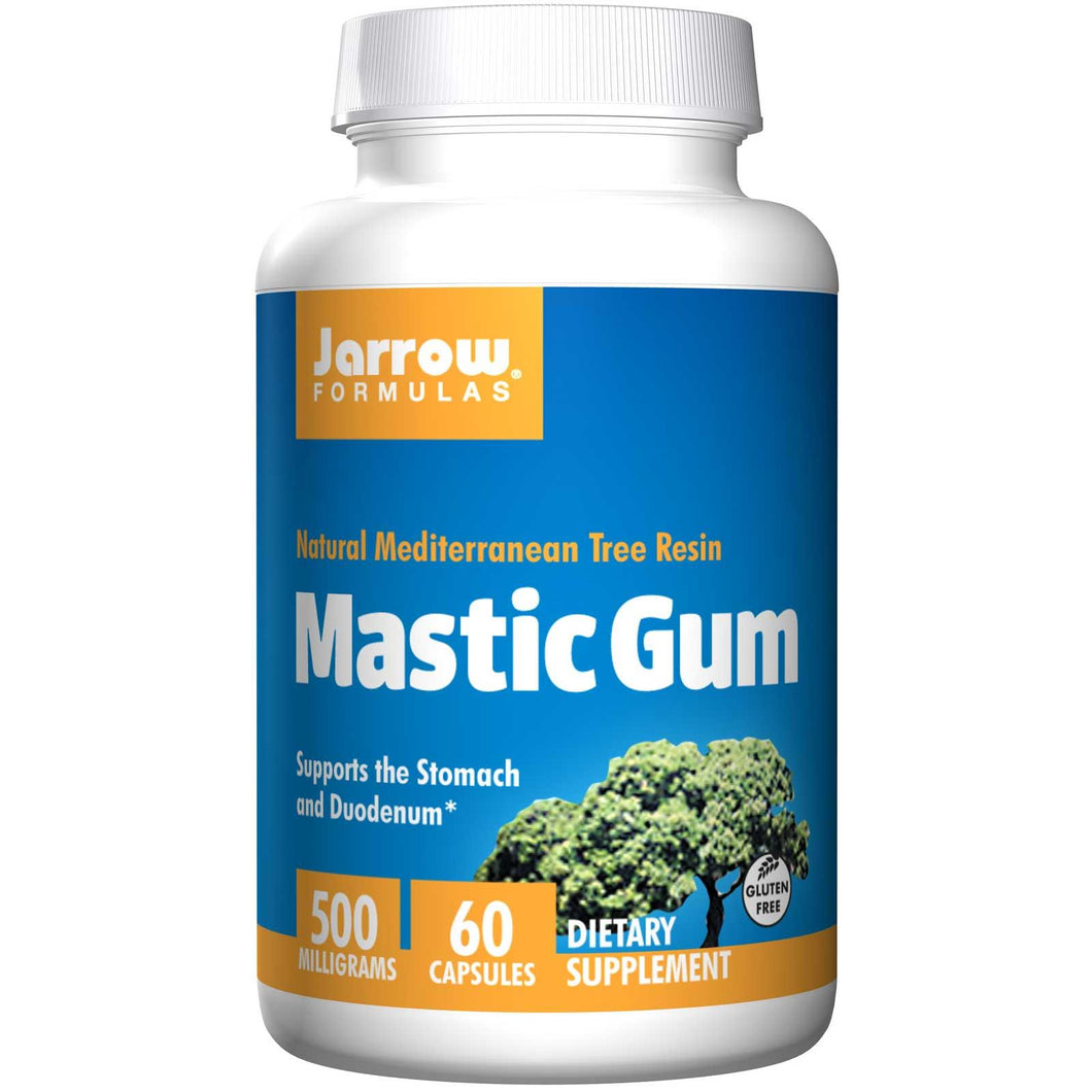 Jarrow Formulas Mastic Gum NATURAL Mediterranean Tree Resin 500 mg 60 Capsules