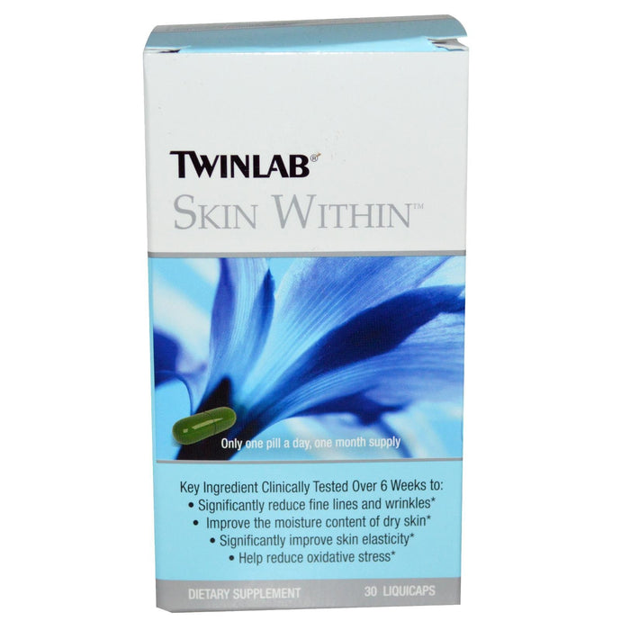 TwinLab, Skin Within, 30 LiquiCaps
