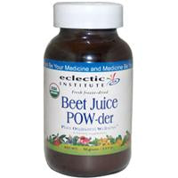 Eclectic Institute, Beet Juice POW-der, 90 g - Dietary Supplement