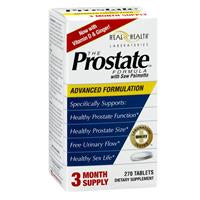 Real Health The Prostate Formula 270 Tablets - Dietary Supplement