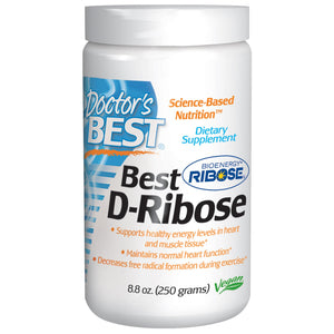 Doctor's Best Best BioEnergy D-Ribose 250 g - Dietary Supplement