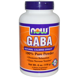 Now Foods GABA Powder 170g - Natural Supplement