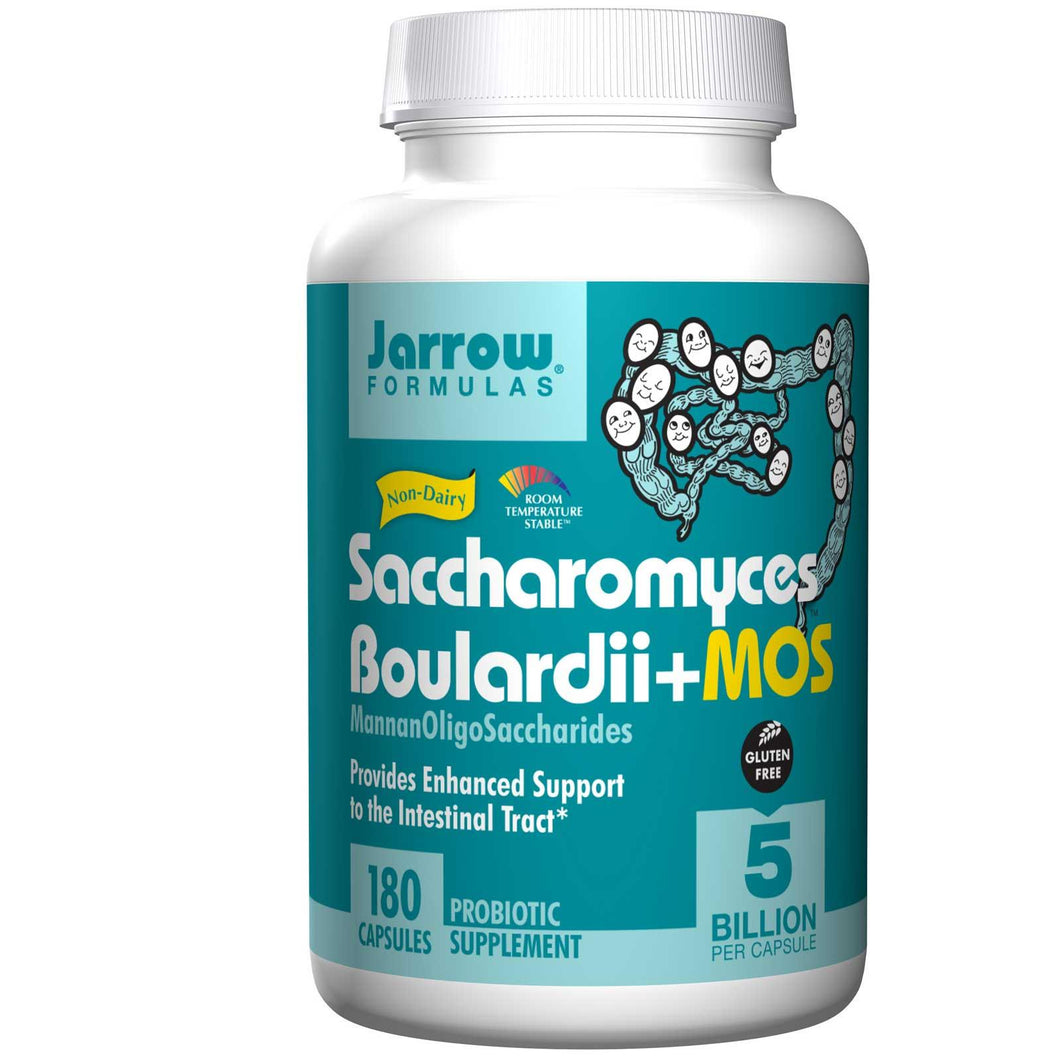 Jarrow Formulas Saccharomyces Boulardii + MOS 180 Capsules