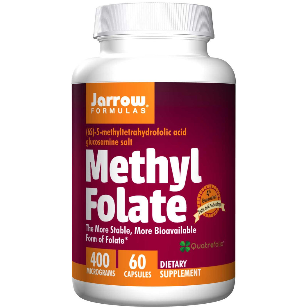 Jarrow Formulas Methyl Folate 400mcg 60 Capsules