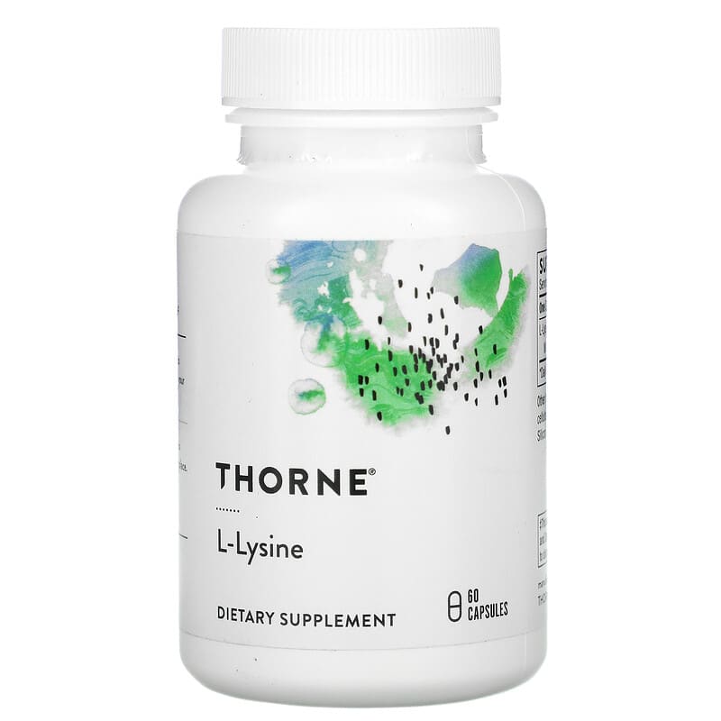 Thorne Research L-Lysine 60 Vegetarian Capsule