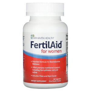 Fairhaven Health FertilAid for Women 90 Capsules - Supplement