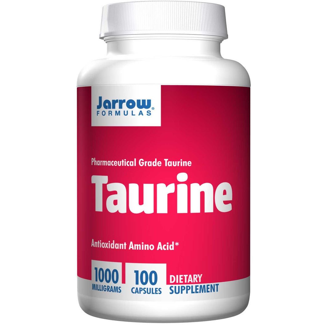 Jarrow Formulas Taurine 1000mg 100 Capsules - Dietary Supplement