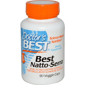 Doctor's Best Natto-Serra 90 VCaps - Dietary Supplement