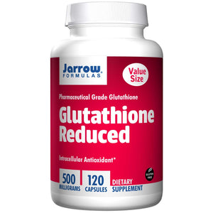 Jarrow Formulas Glutathione Reduced 500mg 120 Capsules