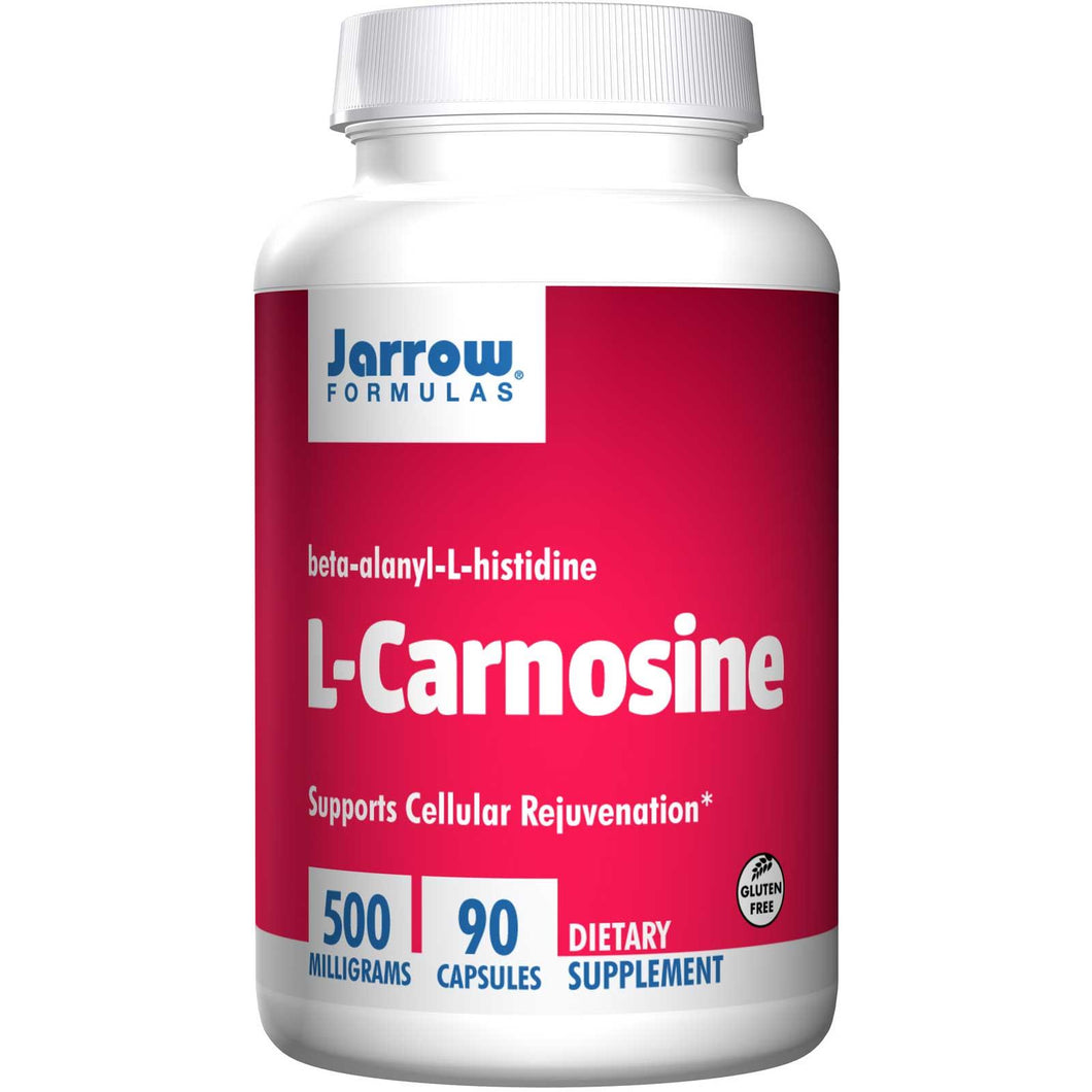 Jarrow Formulas, L-Carnosine, 500 mg, 90 Capsules - Dietary Supplement