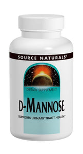 Source Naturals D-Mannose 500mg 120 Capsules - Dietary Supplement