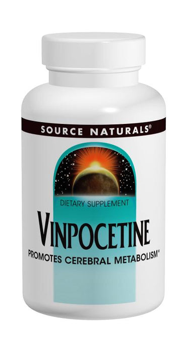 Source Naturals Vinpocetine 10mg 120 Tablets - Dietary Supplement