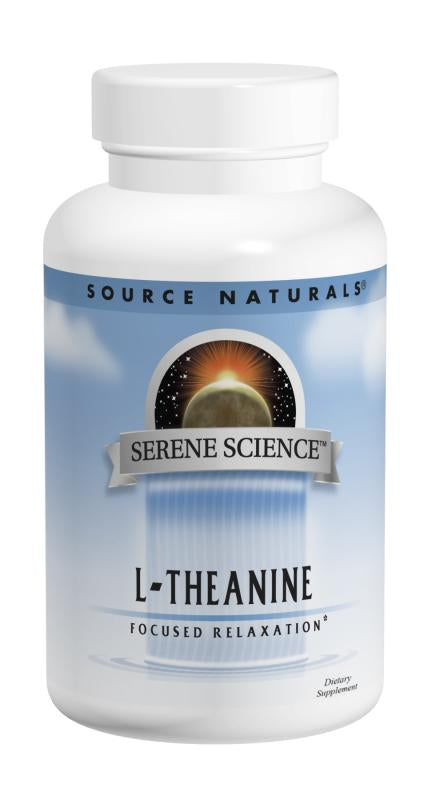Source Naturals, L-Theanine, 200 mg, 60 CapsulesSource Naturals, L-Theanine, 200 mg, 60 Capsules