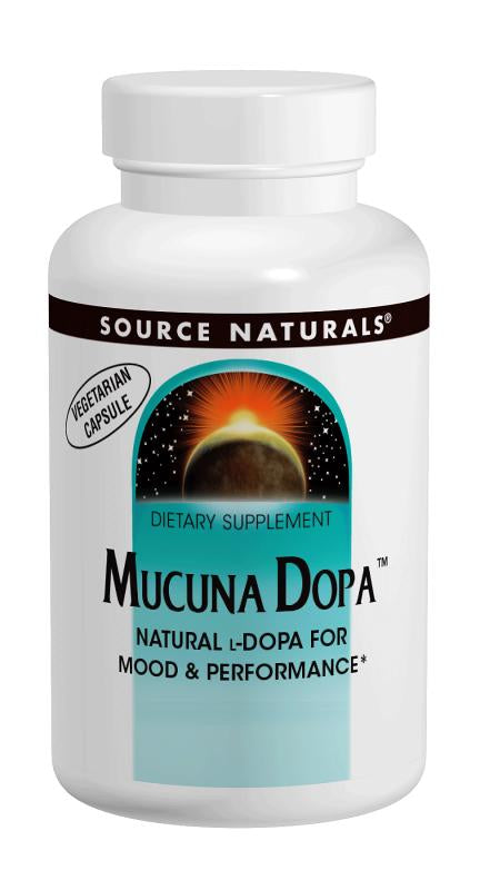 Source Naturals Mucuna Dopa 100mg 120 Capsules