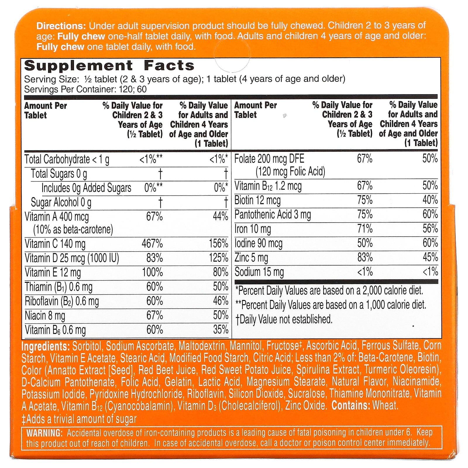 Flintstones, Children's Multivitamin Supplement + Immunity Support, Fruit, 90 Chewable Tablets