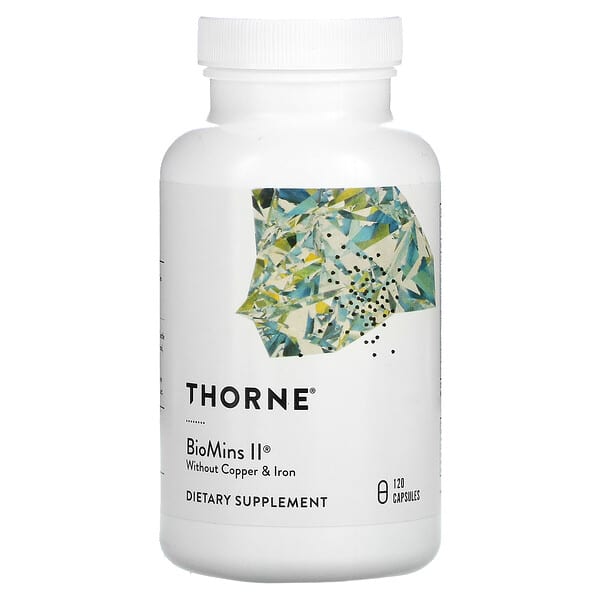 Thorne Research, Biomins II, 120 Vegetarian Capsules