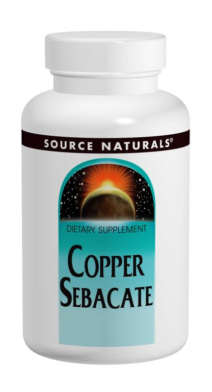 Source Naturals, Copper Sebacate,22mg, 120 Tablets ... VOLUME DISCOUNT