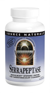 Source Naturals, Serrapeptase, 500mg, 60 Capsules - Dietary Supplement