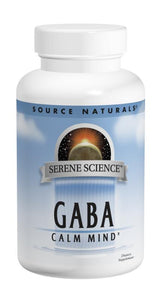 Source Naturals, GABA, 750 mg, 180 Tablets - Dietary Supplement